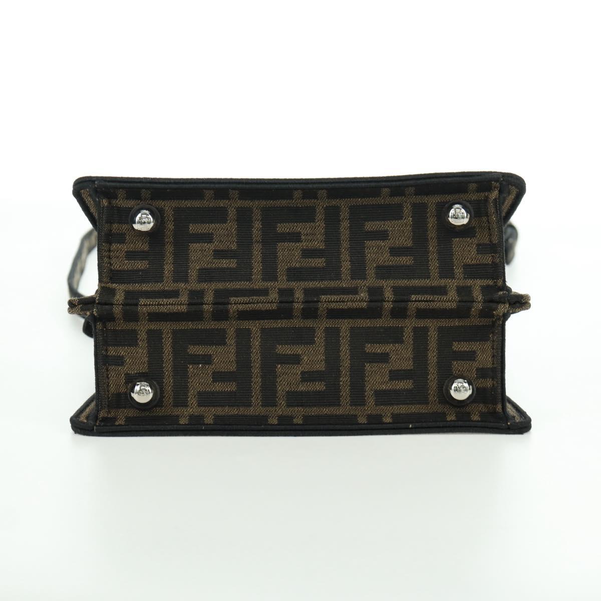 FENDI x FRGMT x POKÉMON Zucca Peek A Boo Dratini Bag 2way Brown Auth 167065SM