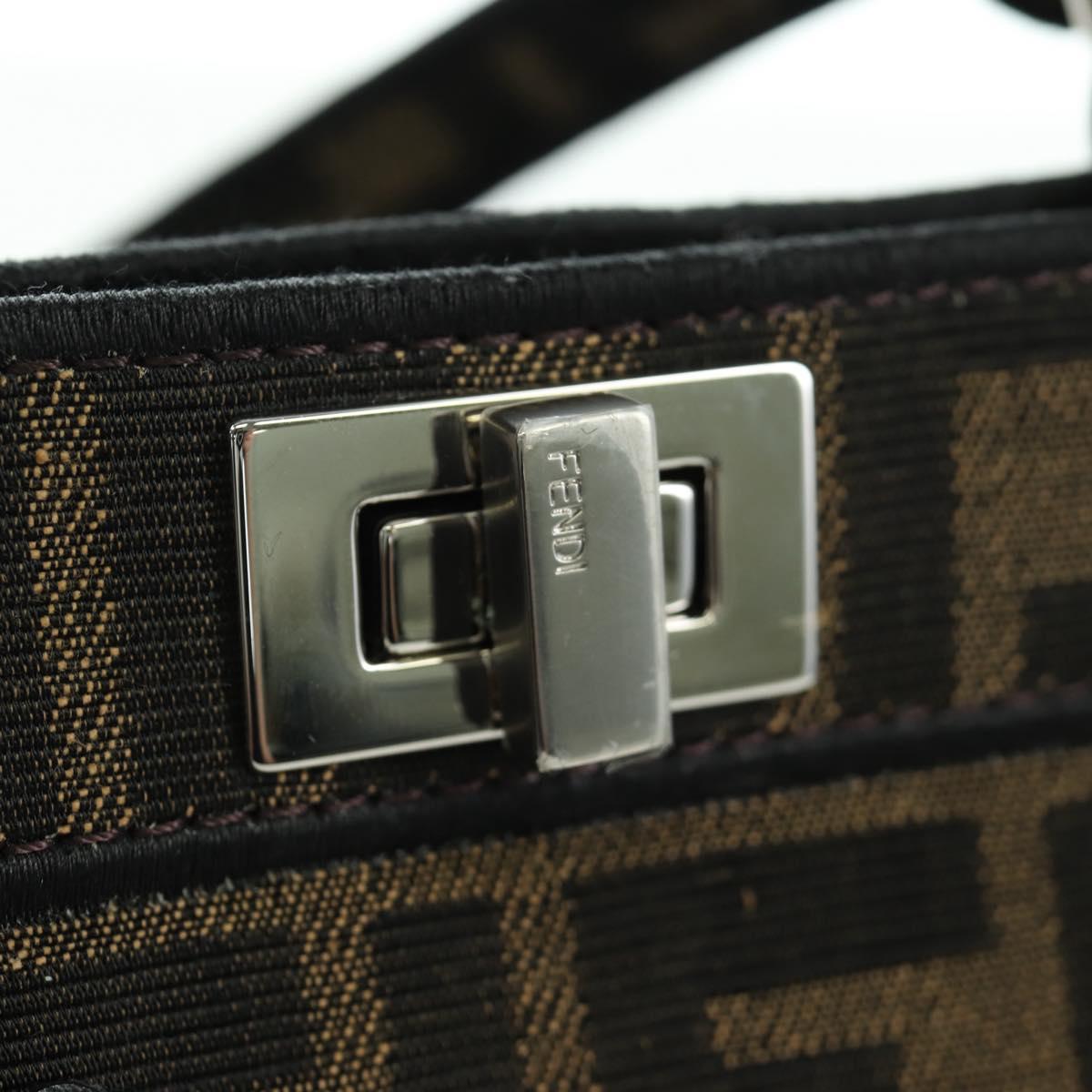 FENDI x FRGMT x POKÉMON Zucca Peek A Boo Dratini Bag 2way Brown Auth 167065SM