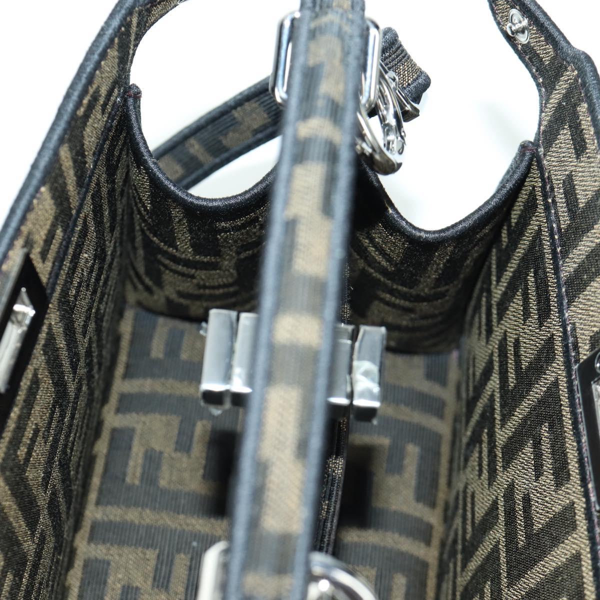 FENDI x FRGMT x POKÉMON Zucca Peek A Boo Dratini Bag 2way Brown Auth 167065SM