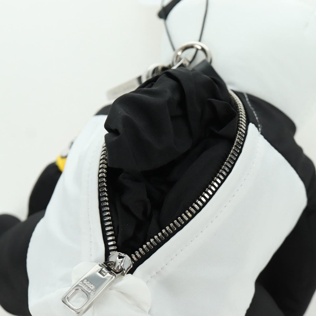 DOLCE&GABBANA D&G x Jujutsu Kaisen Eco Bag Panda Bag Nylon Black Auth 167067SM