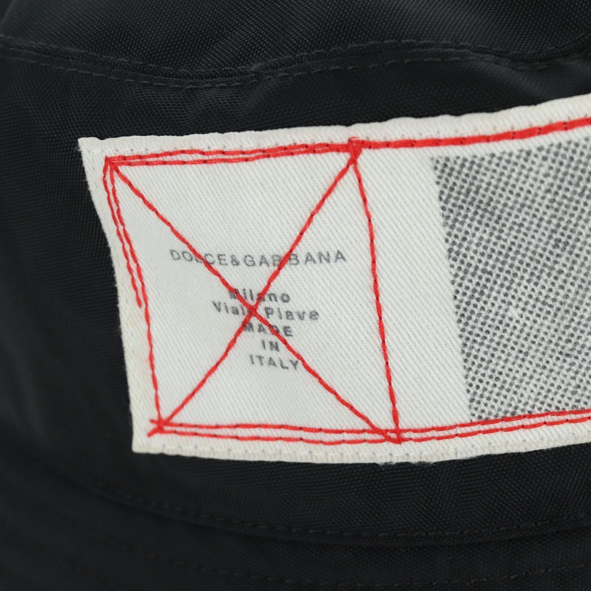 DOLCE&GABBANA D&G x Jujutsu Kaisen Hat Nylon Black Auth 167072SM