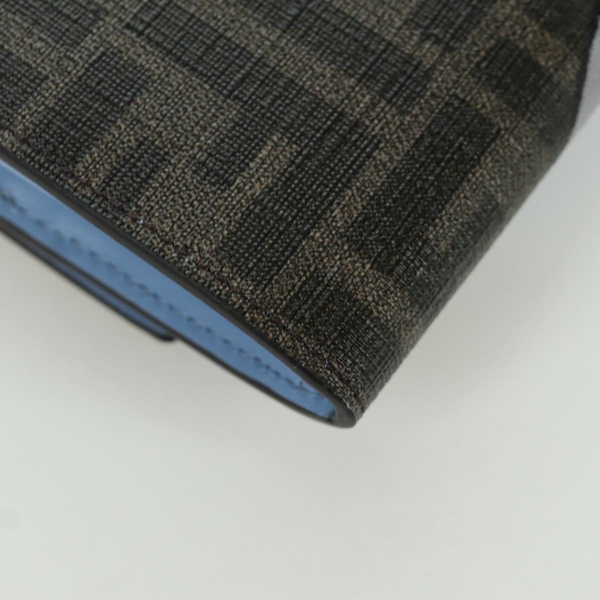 FENDI x FRGMT x POKテ窺ON Zucca Canvas Shoulder Wallet Mini Ryu Auth 167075SM