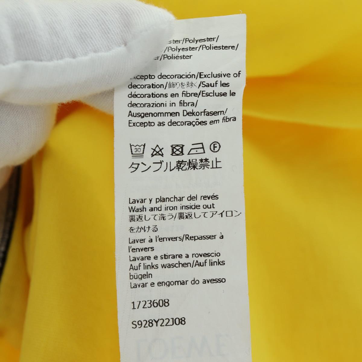 LOEWE × Studio Ghibli Spirited Away T Shirt Cotton Yellow Auth 167078M