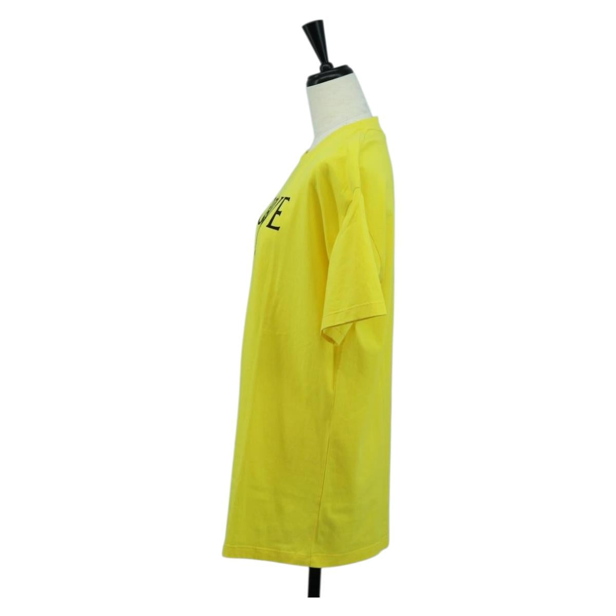 LOEWE × Studio Ghibli Spirited Away T Shirt Cotton Yellow Auth 167078M