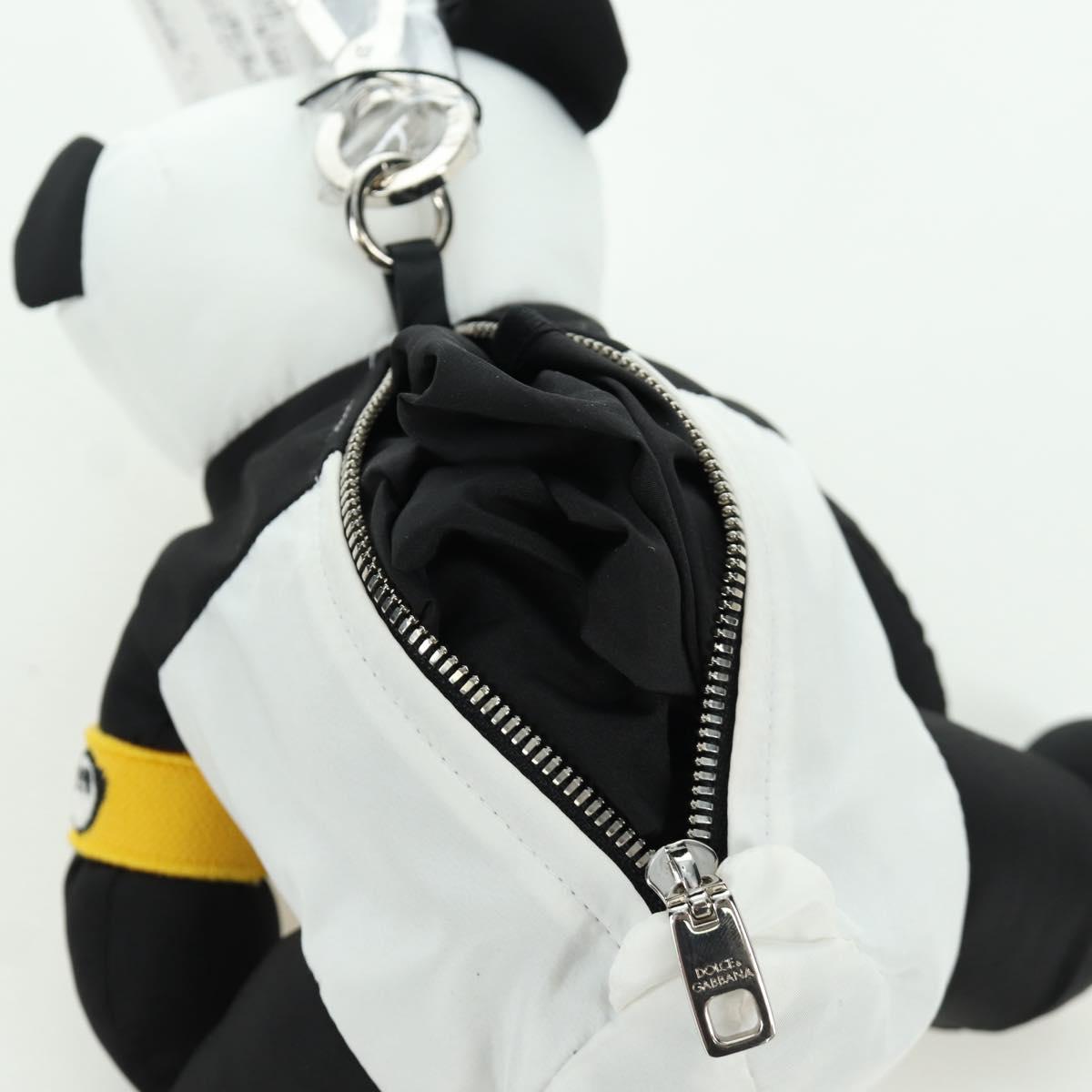 DOLCE&GABBANA D&G x Jujutsu Kaisen Eco Bag Panda Bag Nylon Black Auth 167081SM