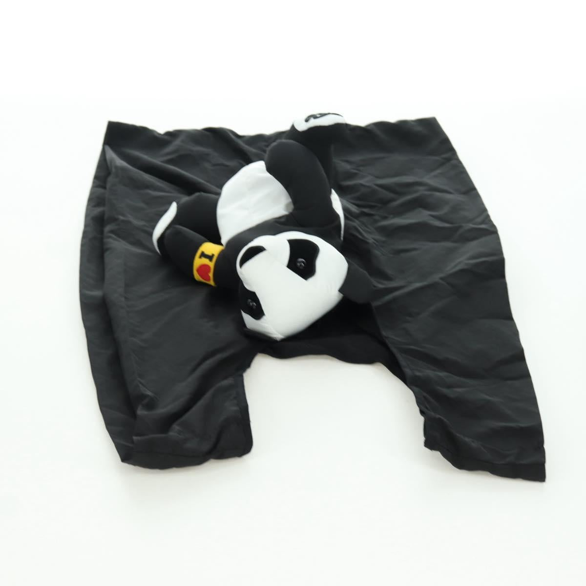 DOLCE&GABBANA D&G x Jujutsu Kaisen Eco Bag Panda Bag Nylon Black Auth 167081SM