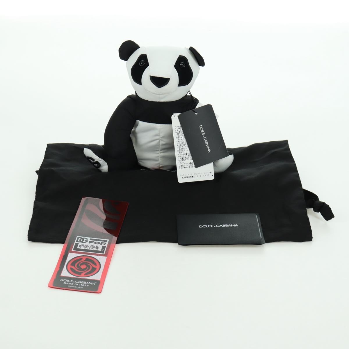 DOLCE&GABBANA D&G x Jujutsu Kaisen Eco Bag Panda Bag Nylon Black Auth 167081SM
