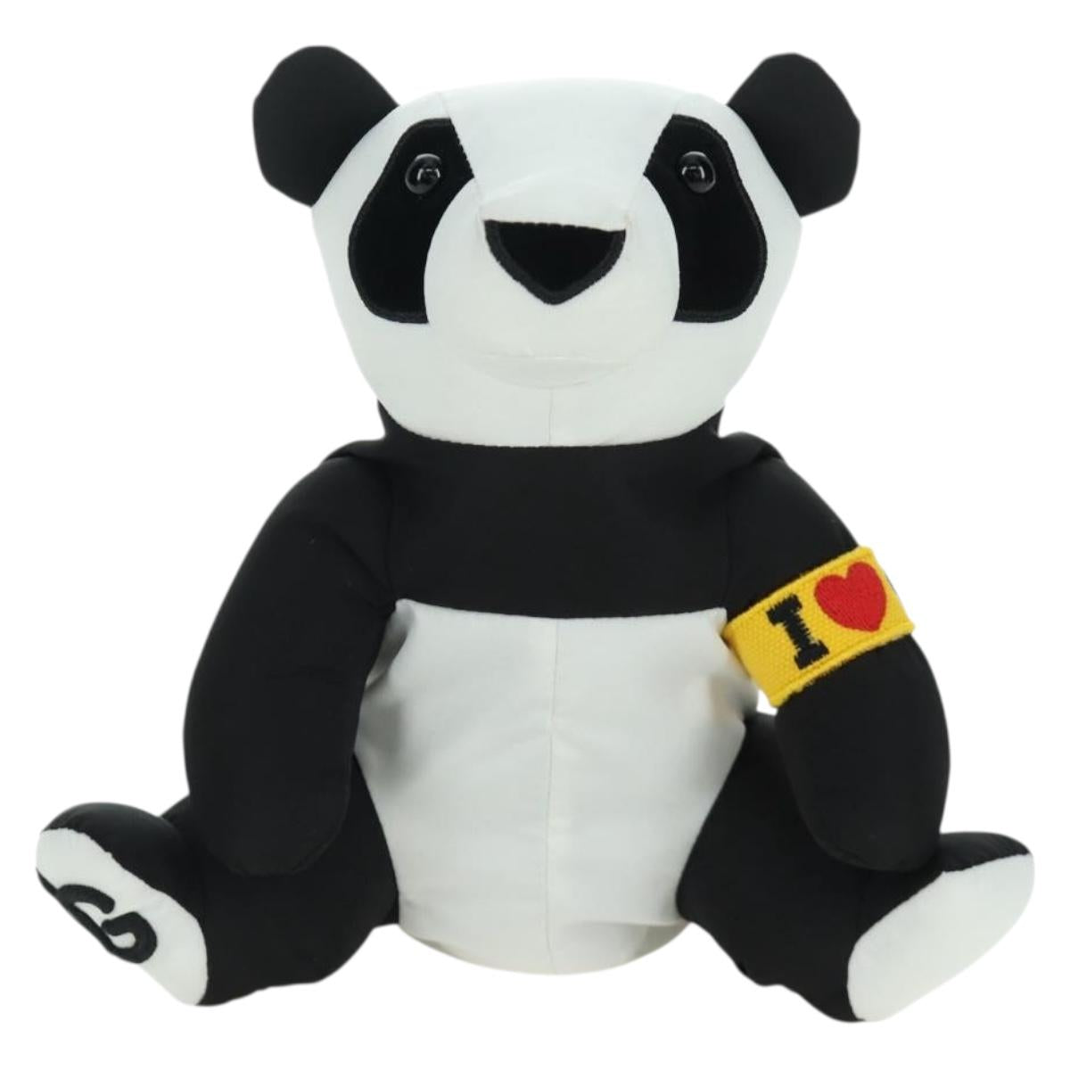 DOLCE&GABBANA D&G x Jujutsu Kaisen Eco Bag Panda Bag Nylon Black Auth 167081SM