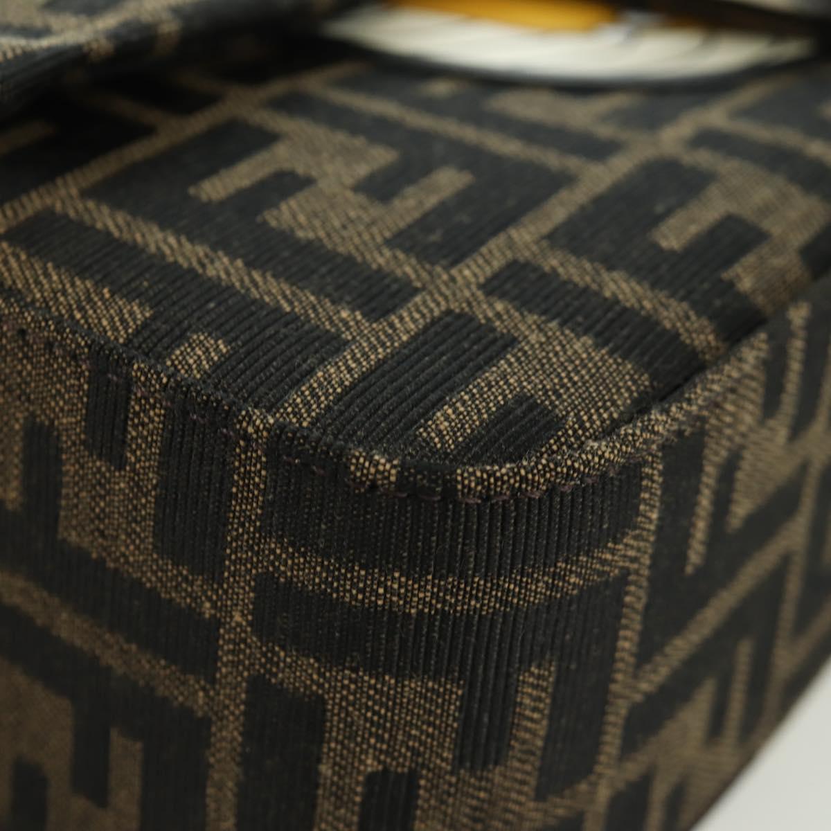 FENDI Zucca Canvas Dragonfly FRGMT POKテ窺ON Mamma Baguette Black Auth 167082SM