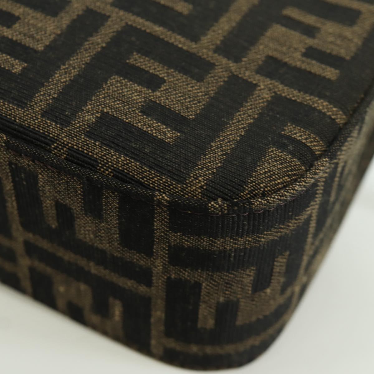 FENDI Zucca Canvas Dragonfly FRGMT POKテ窺ON Mamma Baguette Black Auth 167082SM