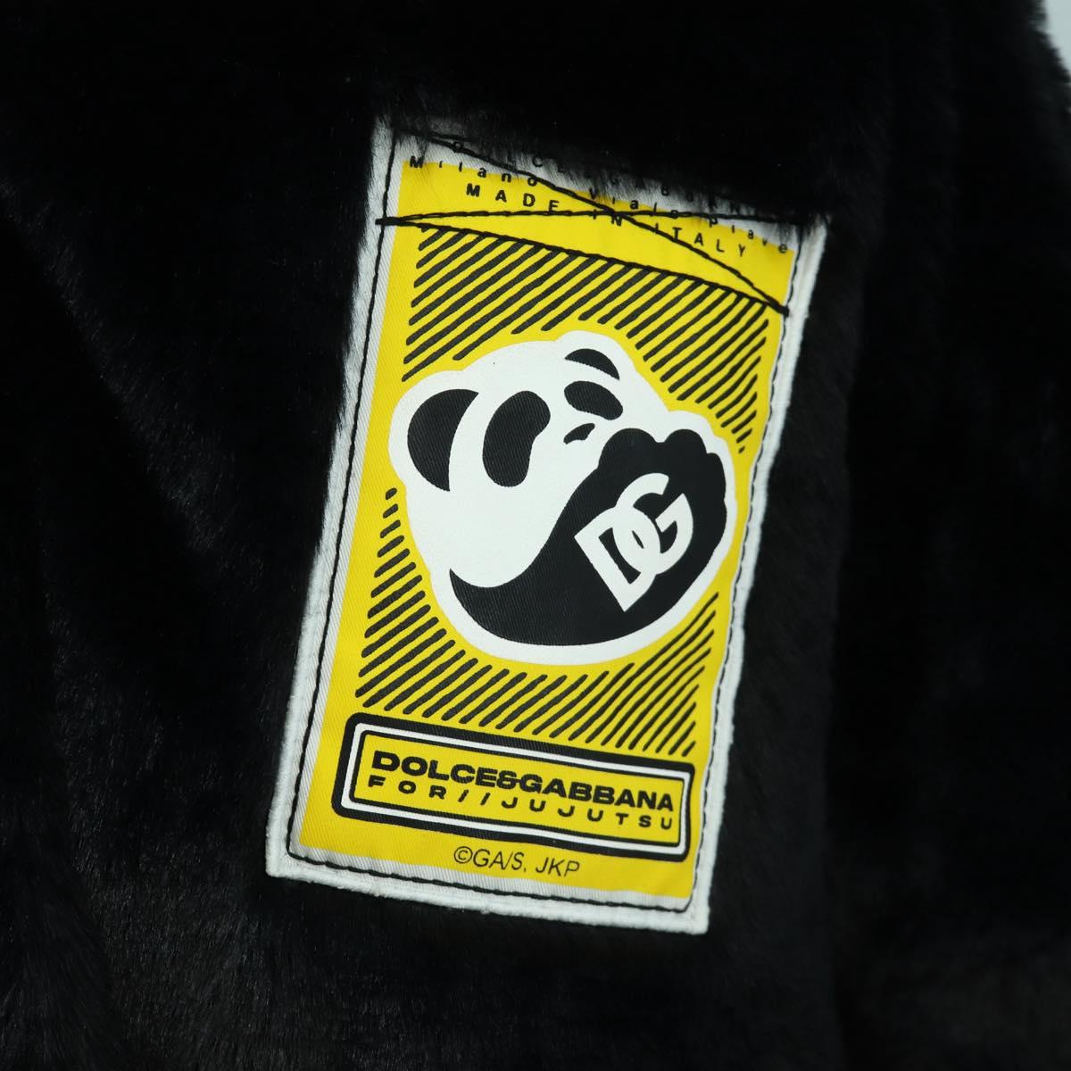 DOLCE&GABBANA D&G x Jujutsu Kaisen Fur Blouson Panda Jacket White Auth 167083SM