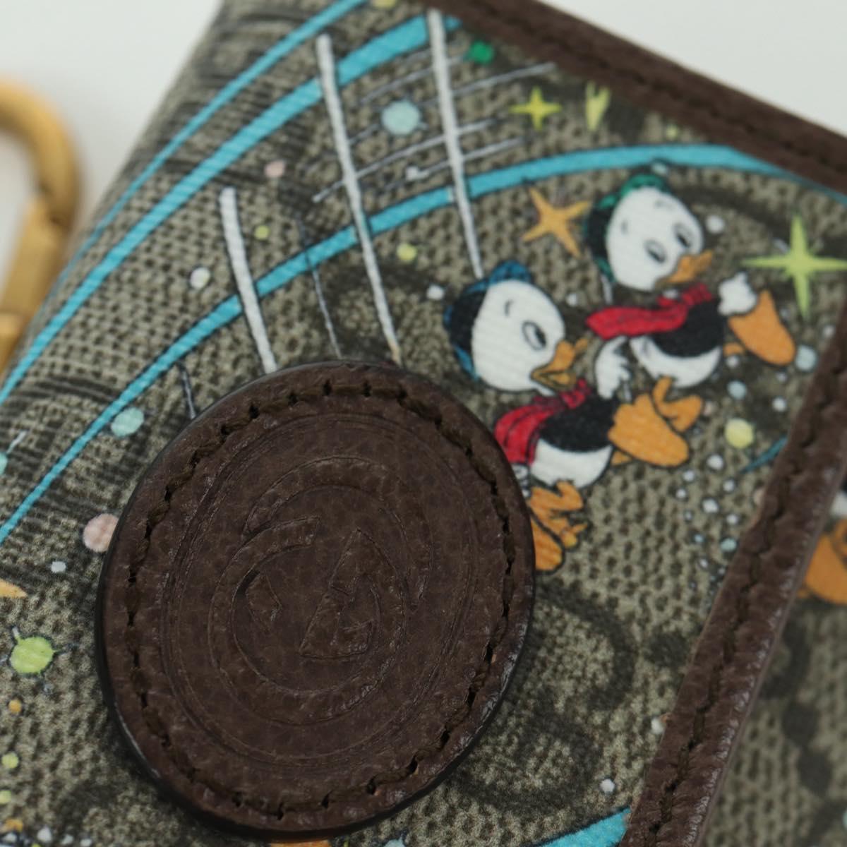 GUCCI GUCCI x Disney Donald Charm PVC Beige Gold 647930 Auth 167084SM