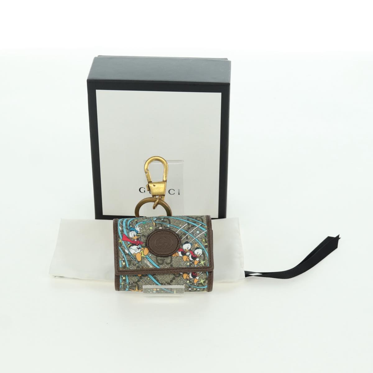 GUCCI GUCCI x Disney Donald Charm PVC Beige Gold 647930 Auth 167084SM