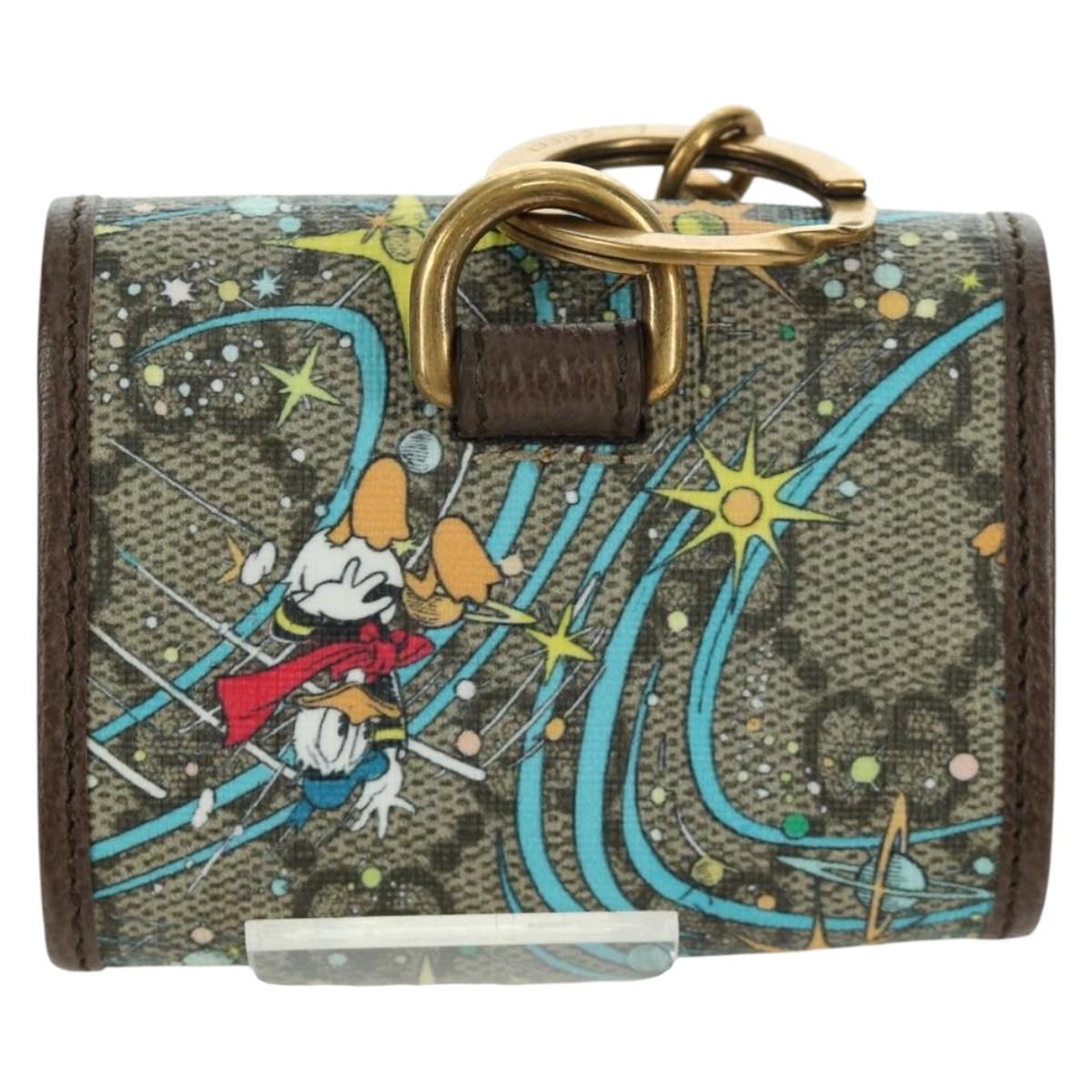 GUCCI GUCCI x Disney Donald Charm PVC Beige Gold 647930 Auth 167084SM