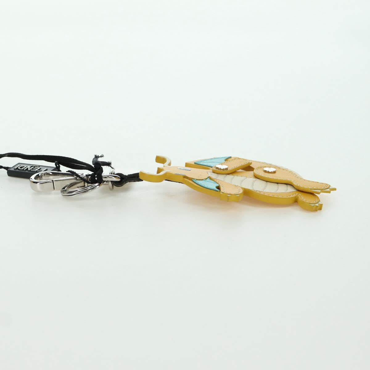 FENDI FENDI x FRGMT x POKテ窺ON Dragonite Charm Yellow Auth 167091SM