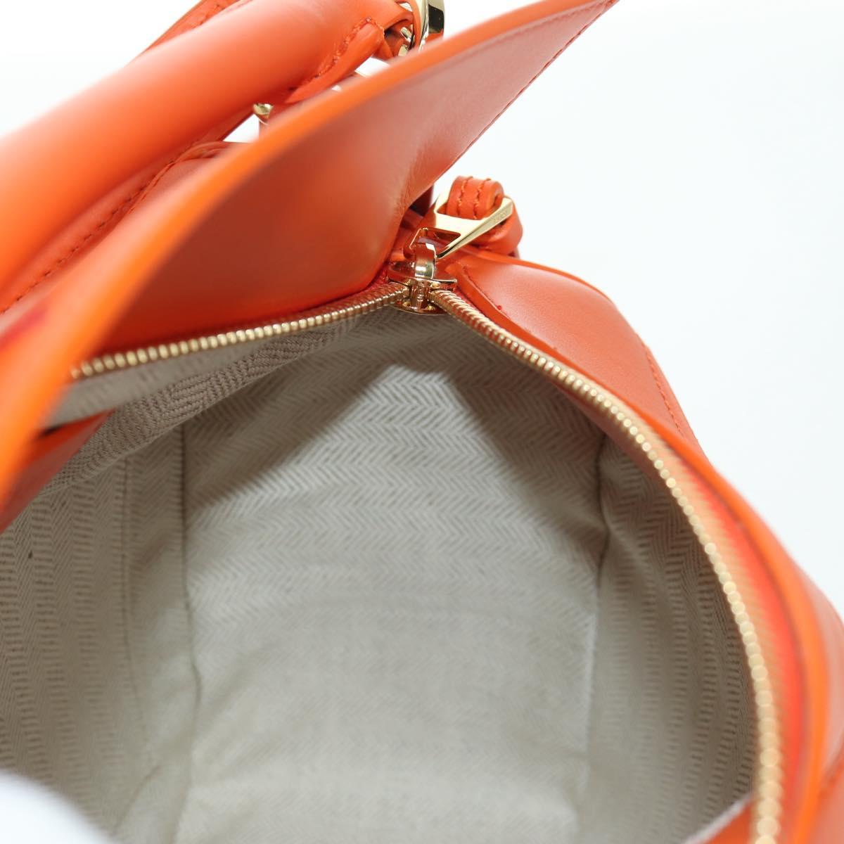 LOEWE テ Ghibli Howl's Moving Castle Puzzle Bag Calcifer Orange Auth 167092SM