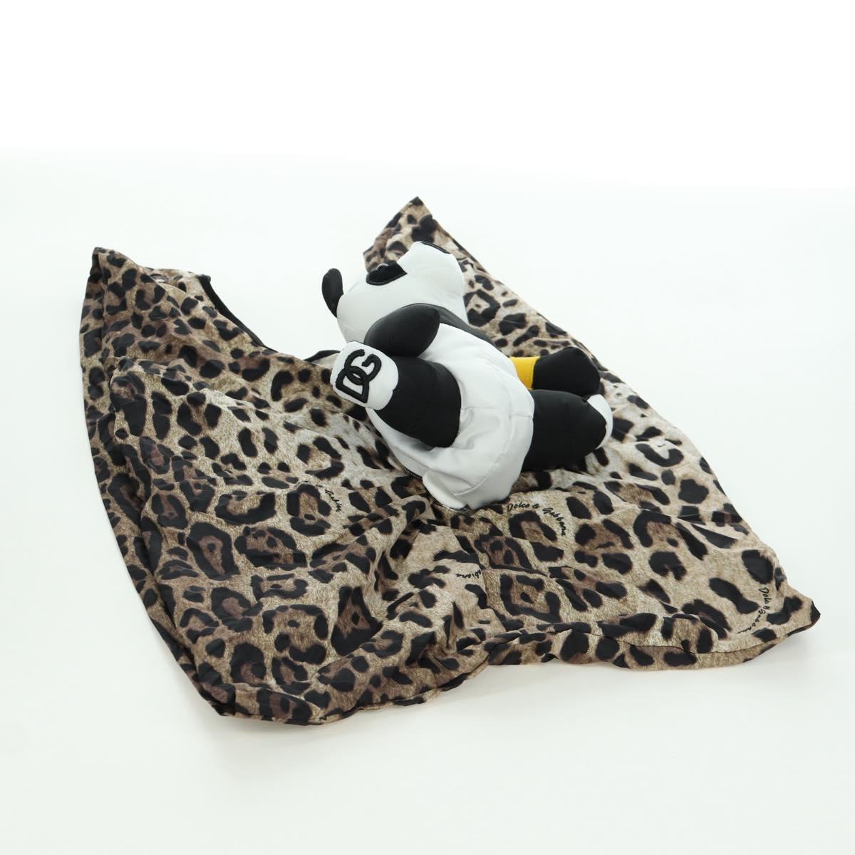 DOLCE&GABBANA D&G x Jujutsu Kaisen Leopard Pattern Eco Panda Nylon Auth 167107SM