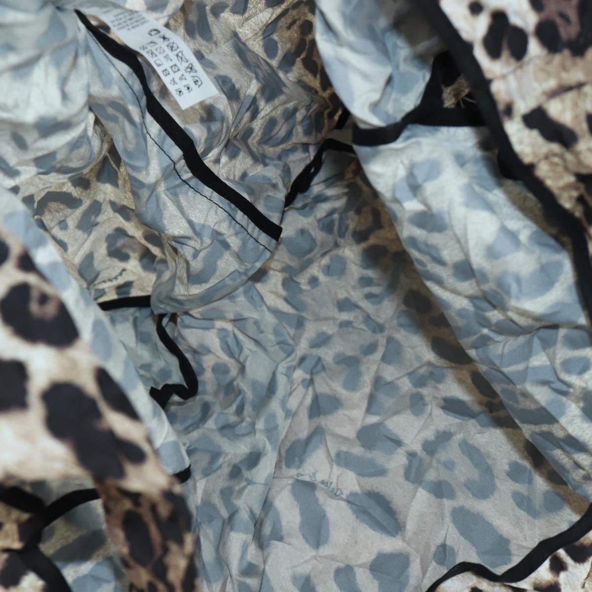 DOLCE&GABBANA D&G x Jujutsu Kaisen Leopard Pattern Eco Panda Nylon Auth 167107SM