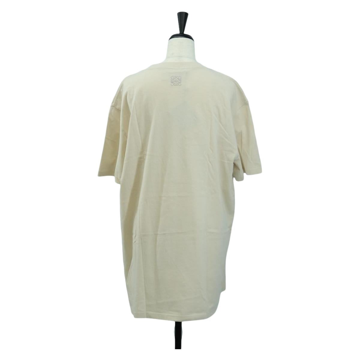 LOEWE Ã Studio Ghibli Makurokurosuke T Shirt Cotton Beige Auth 167128M