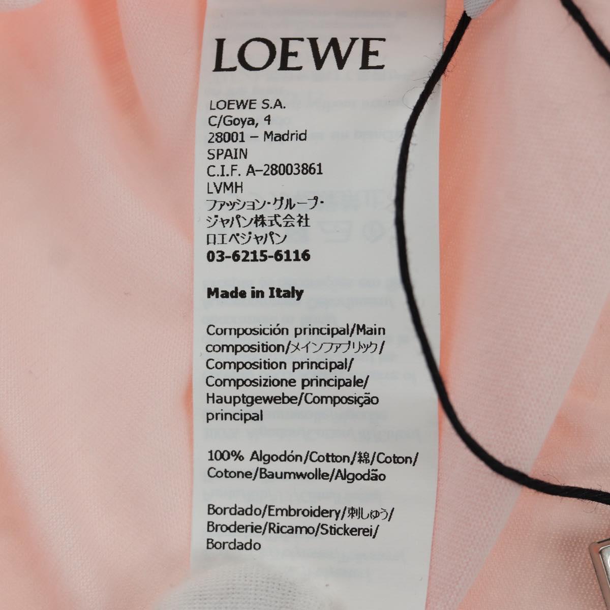 LOEWE Ã Studio Ghibli Howl's Moving Castle Hin T Shirt Cotton Pink Auth 167142M