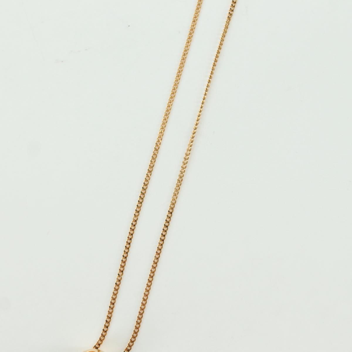 FENDI FENDI x FRGMT x POKÉMON Pok Ball Necklace metal Gold Tone Auth 167144SM
