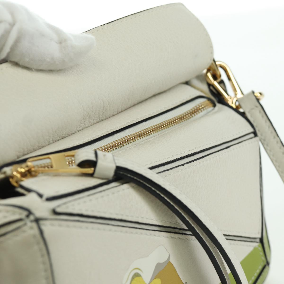 LOEWE × Ghibli Spirited Away Puzzle Bag Mini Ootori Sama Leather Auth 167145SM