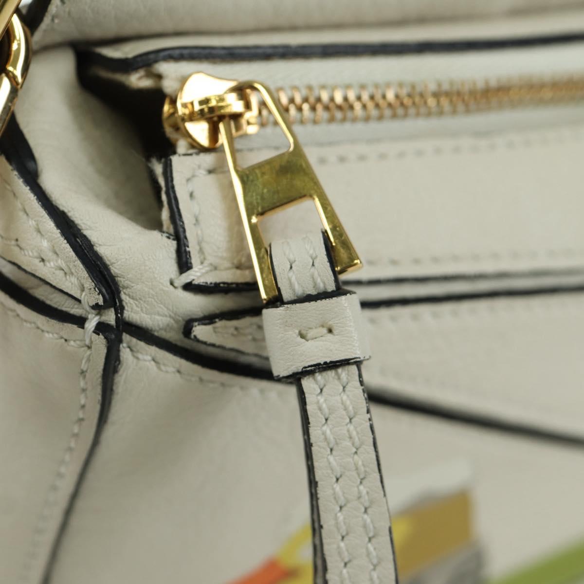 LOEWE × Ghibli Spirited Away Puzzle Bag Mini Ootori Sama Leather Auth 167145SM