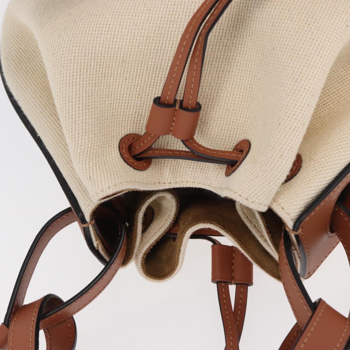 LOEWE Ã Ghibli My Neighbor Totoro Pitch Black Bucket Bag Canvas Auth 167150SM