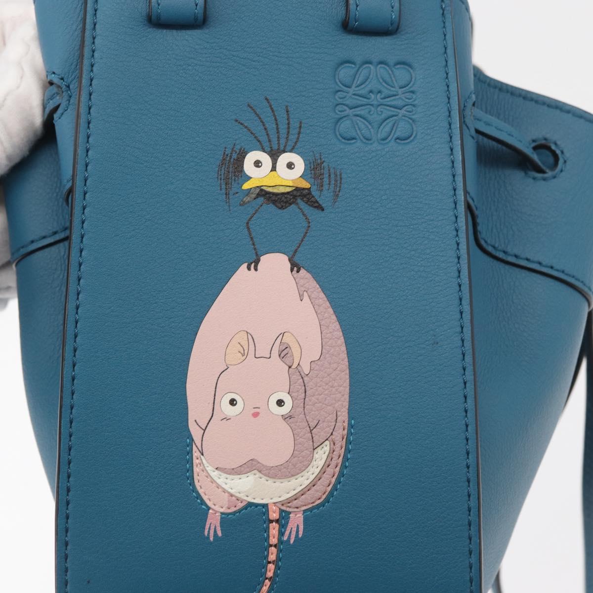 LOEWE Ã Ghibli Spirited Away Hammock Drawer Sling Mouse & Flybird Auth 167152SM