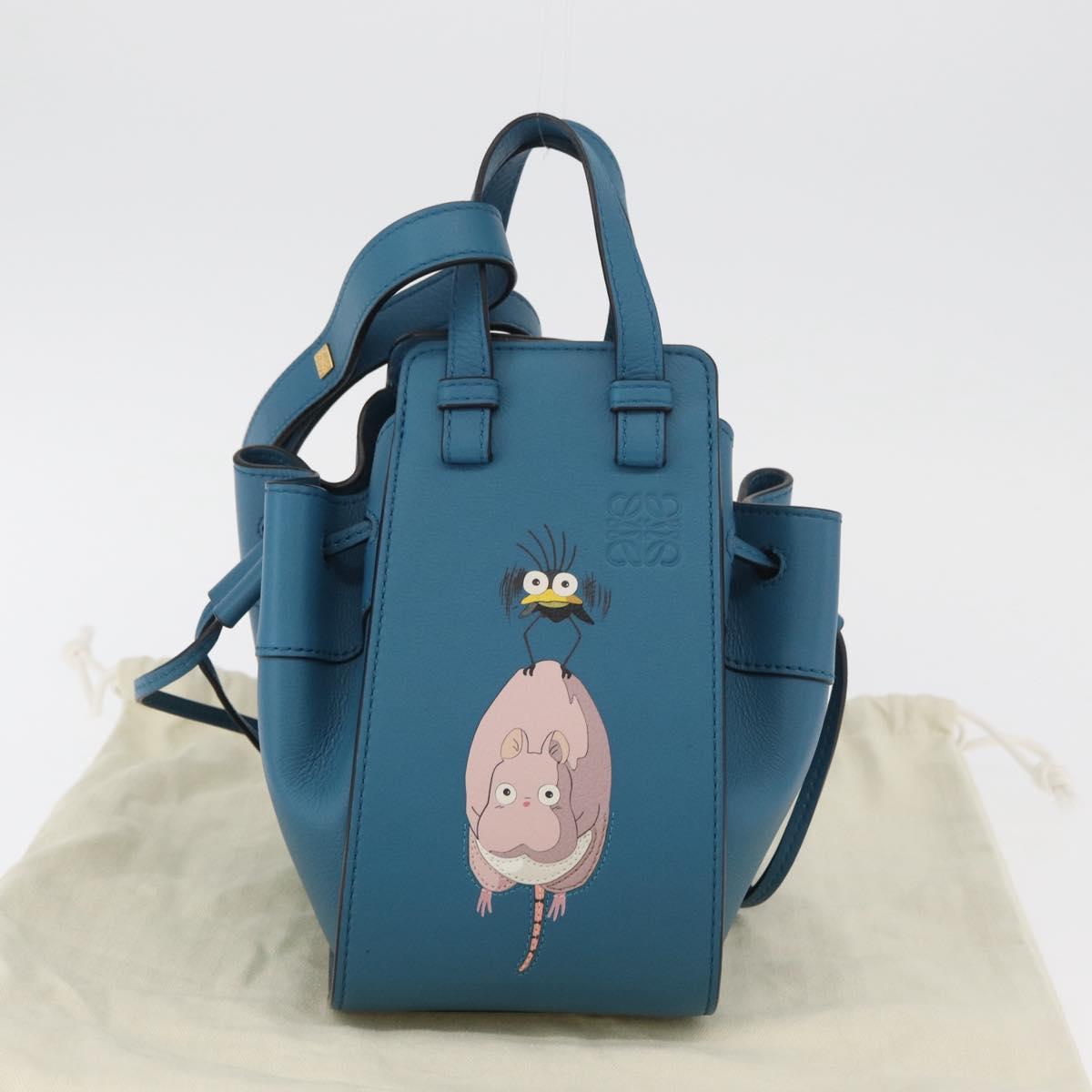 LOEWE Ã Ghibli Spirited Away Hammock Drawer Sling Mouse & Flybird Auth 167152SM