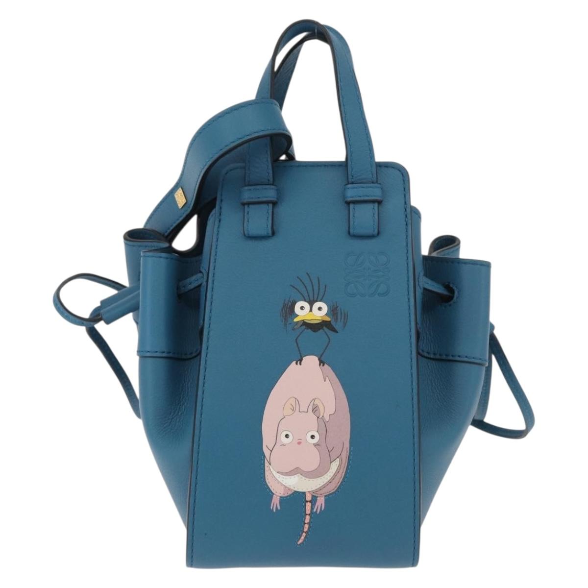 LOEWE Ã Ghibli Spirited Away Hammock Drawer Sling Mouse & Flybird Auth 167152SM
