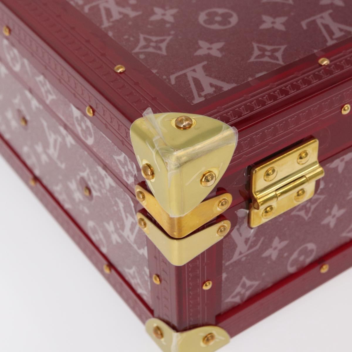 LOUIS VUITTON Monogram See Through Cotoville 40 Trunk Glass M13182 Auth 167157SM