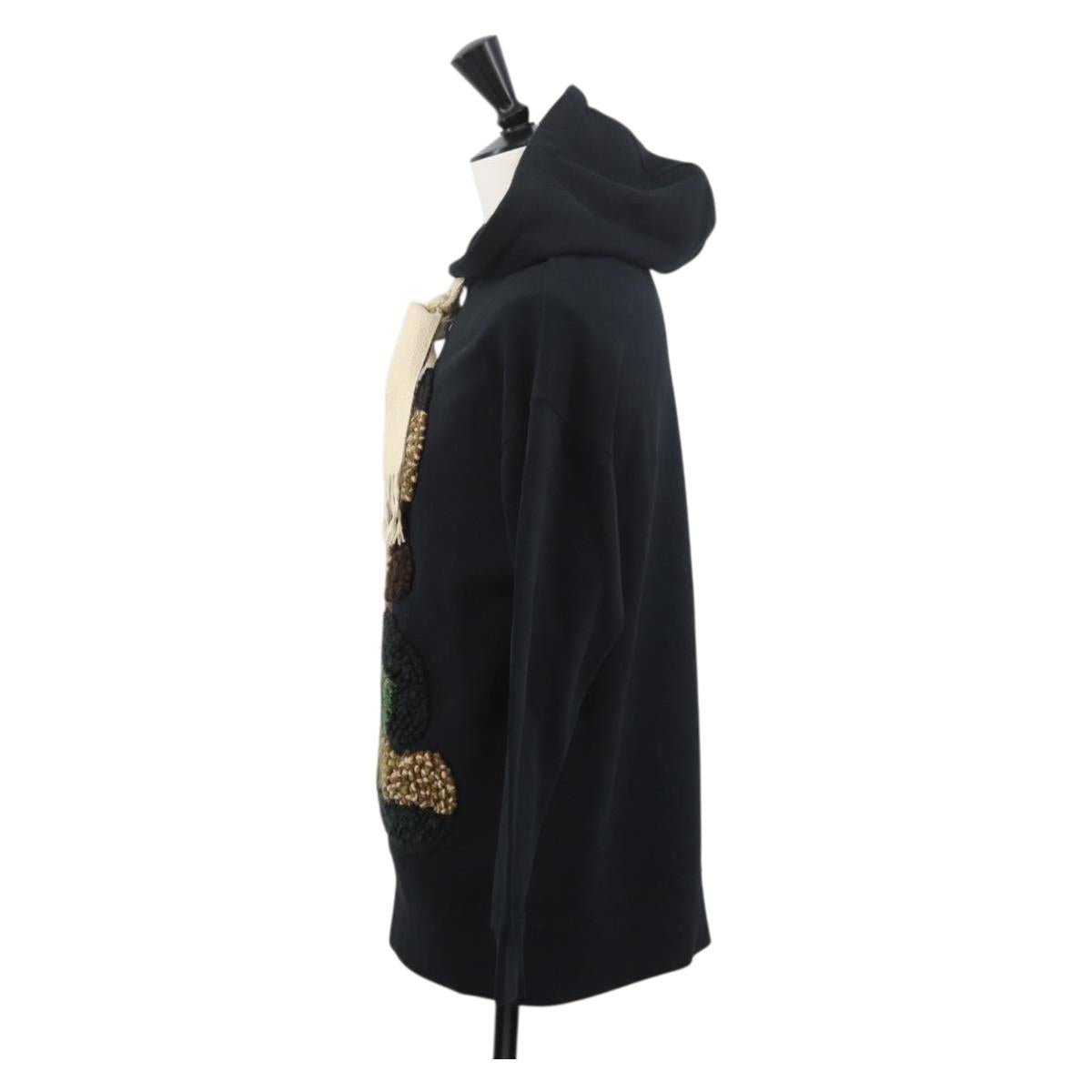 LOEWE Ã Studio Ghibli Hoodie My Neighbor Totoro Cotton S Black Auth 167162SM