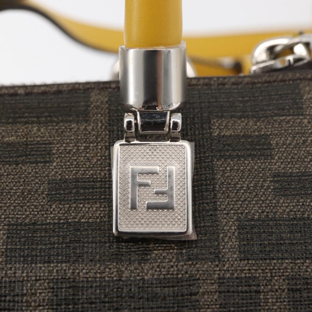 FENDI x FRGMT x POKÉMON Zucca Canvas Dragonite Bag 2way Black Auth 167166SM