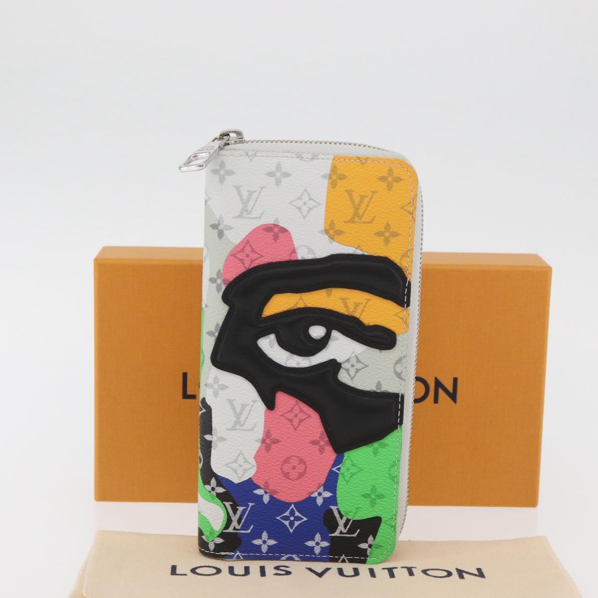 LOUIS VUITTON Monogram LV Portrait Zippy Wallet Vertical M82590 LV Auth 167169SM