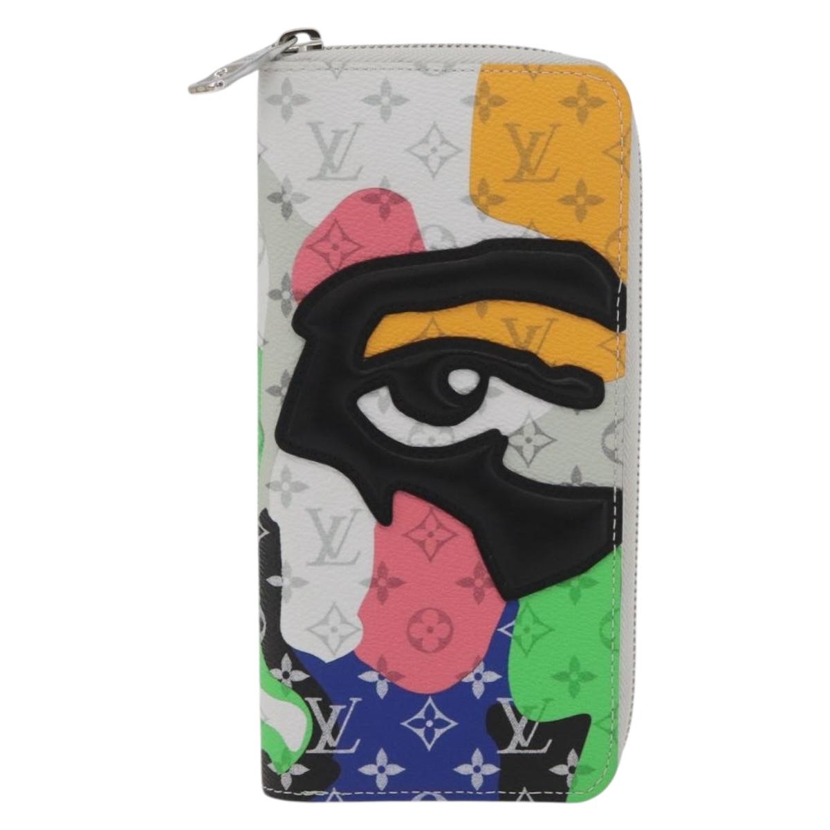 LOUIS VUITTON Monogram LV Portrait Zippy Wallet Vertical M82590 LV Auth 167169SM