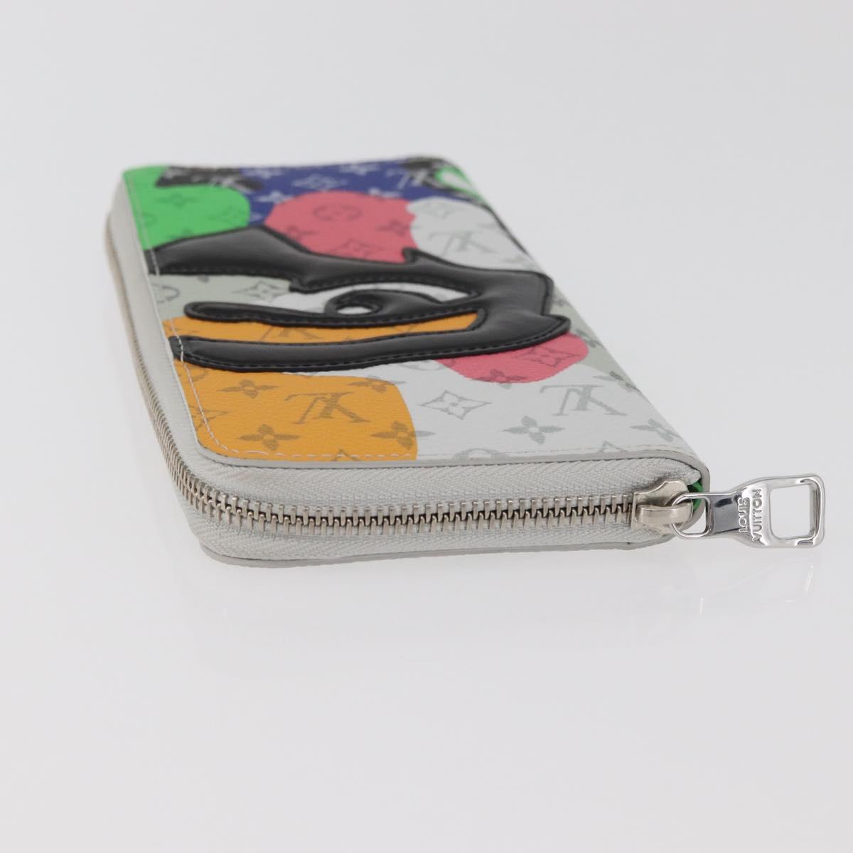 LOUIS VUITTON Monogram LV Portrait Zippy Wallet Vertical M82590 LV Auth 167169SM