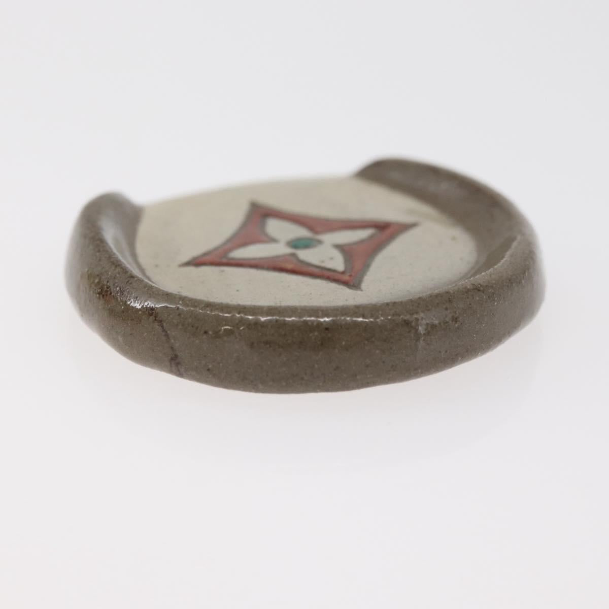 LOUIS VUITTON Yachimun Collaboration Chopstick Rest Tsuboya Ware LV Auth 167185M