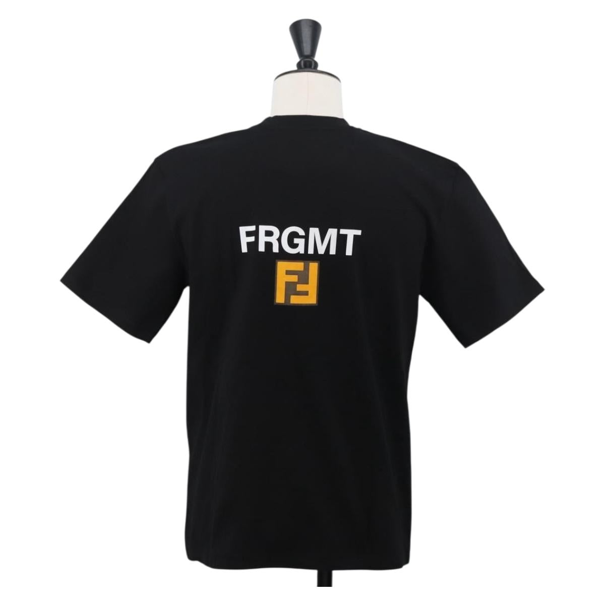 FENDI FENDI x FRGMT x POKÉMON Dragonite T-Shirt Shirt cotton Black Auth 167188SM