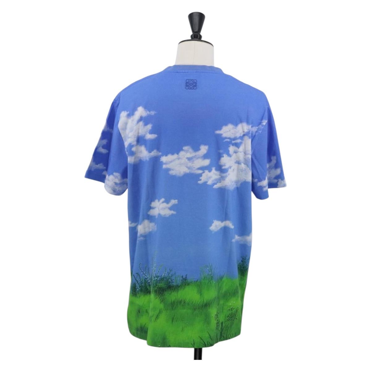 LOEWE LOEWE Ã Studio Ghibli My Neighbor Totoro T-Shirt Cotton Blue Auth 167192M