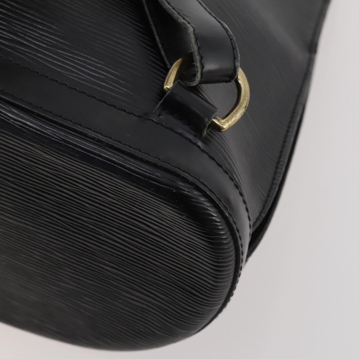 LOUIS VUITTON Epi Coblanc Shoulder Bag Black M52292 LV Auth 167203