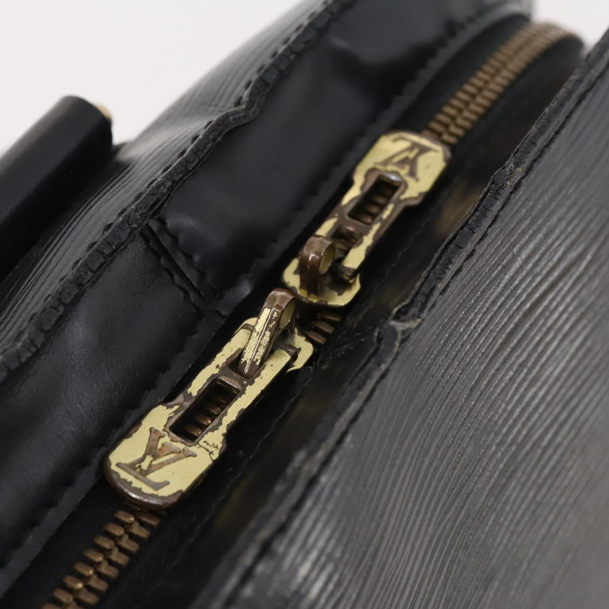 LOUIS VUITTON Epi Coblanc Shoulder Bag Black M52292 LV Auth 167203