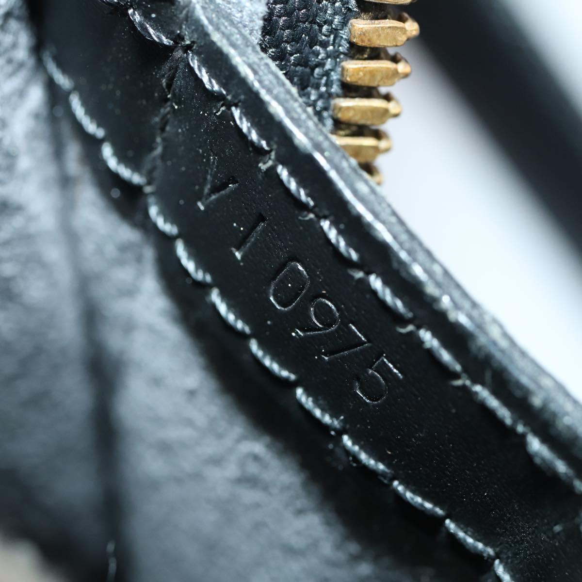 LOUIS VUITTON Epi Coblanc Shoulder Bag Black M52292 LV Auth 167203