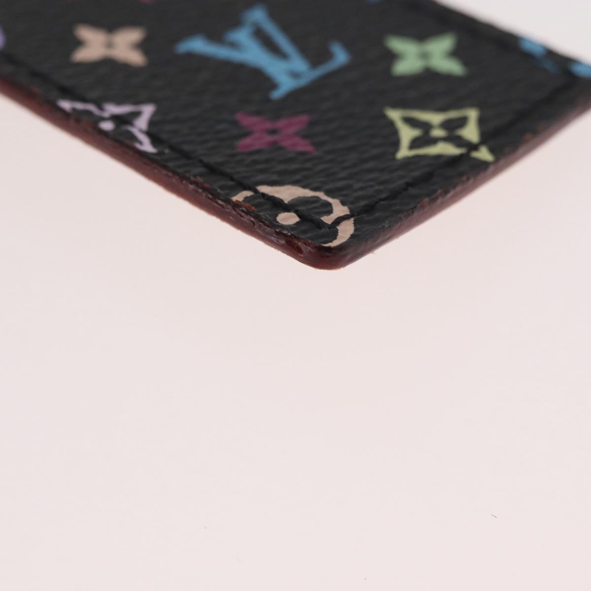 LOUIS VUITTON Multicolor Mark Page Kadu Bookmark Black M99197 LV Auth 167207M