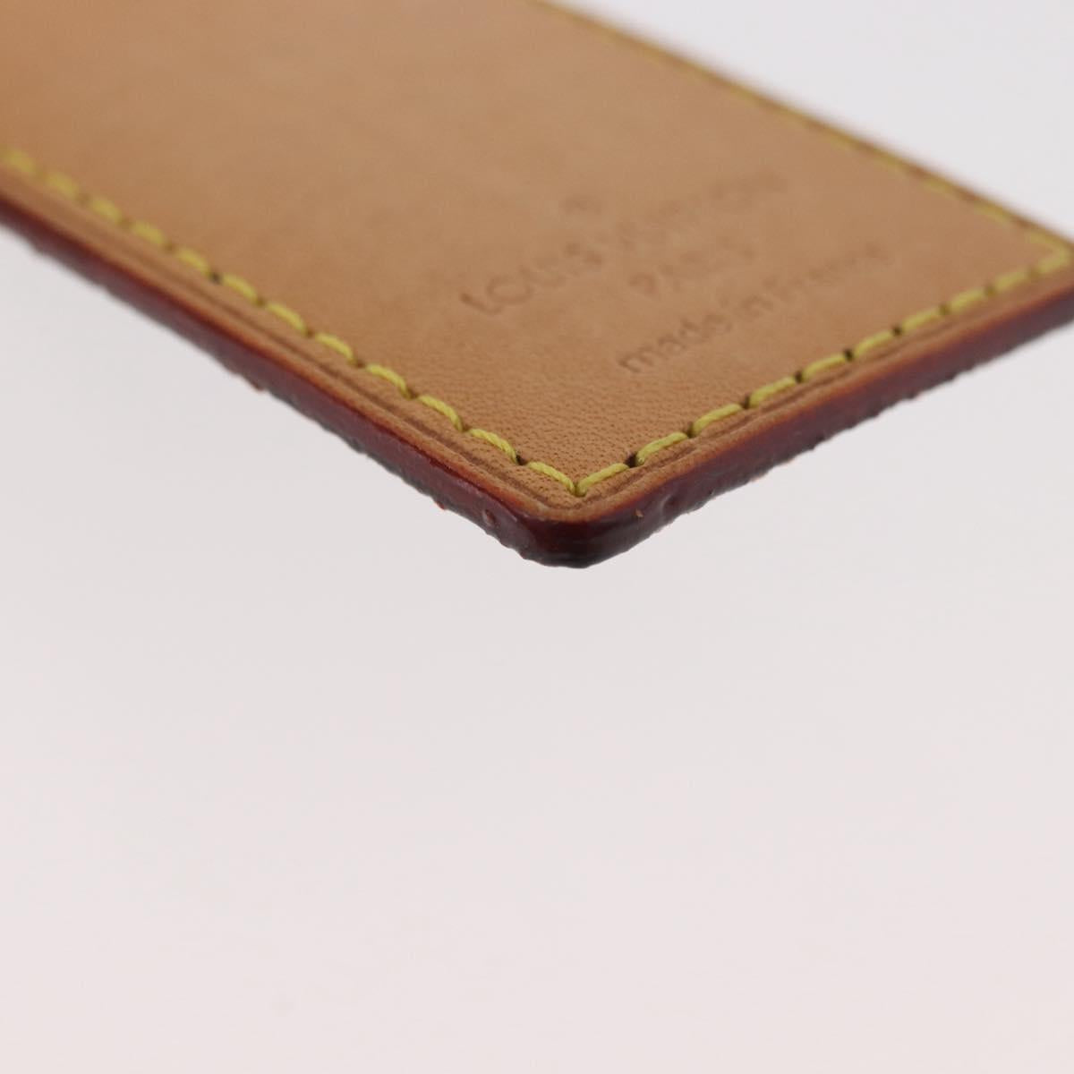 LOUIS VUITTON Multicolor Mark Page Kadu Bookmark Black M99197 LV Auth 167207M