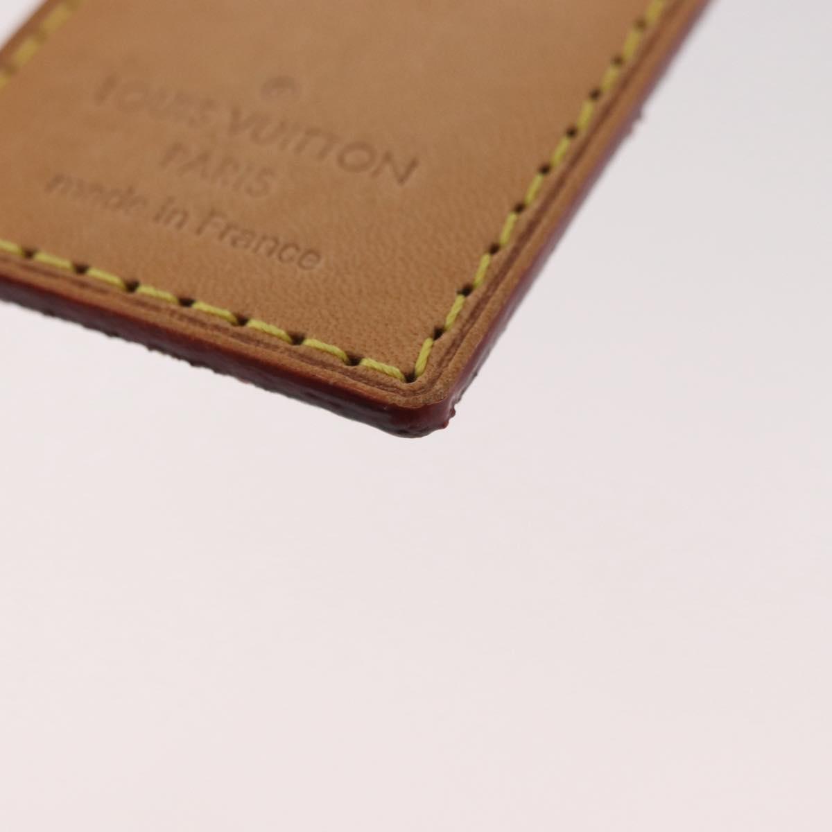 LOUIS VUITTON Multicolor Mark Page Kadu Bookmark Black M99197 LV Auth 167207M