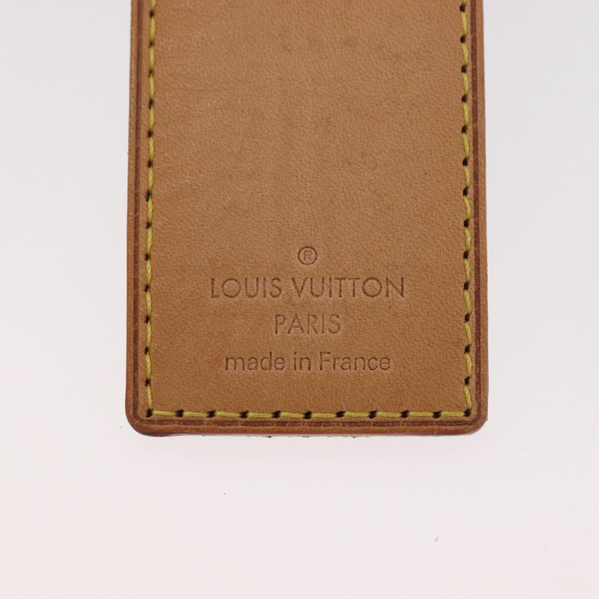 LOUIS VUITTON Multicolor Mark Page Kadu Bookmark Black M99197 LV Auth 167207M
