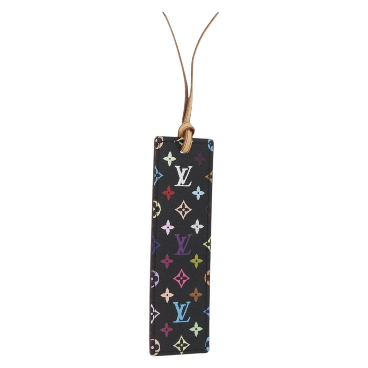 LOUIS VUITTON Multicolor Mark Page Kadu Bookmark Black M99197 LV Auth 167207M