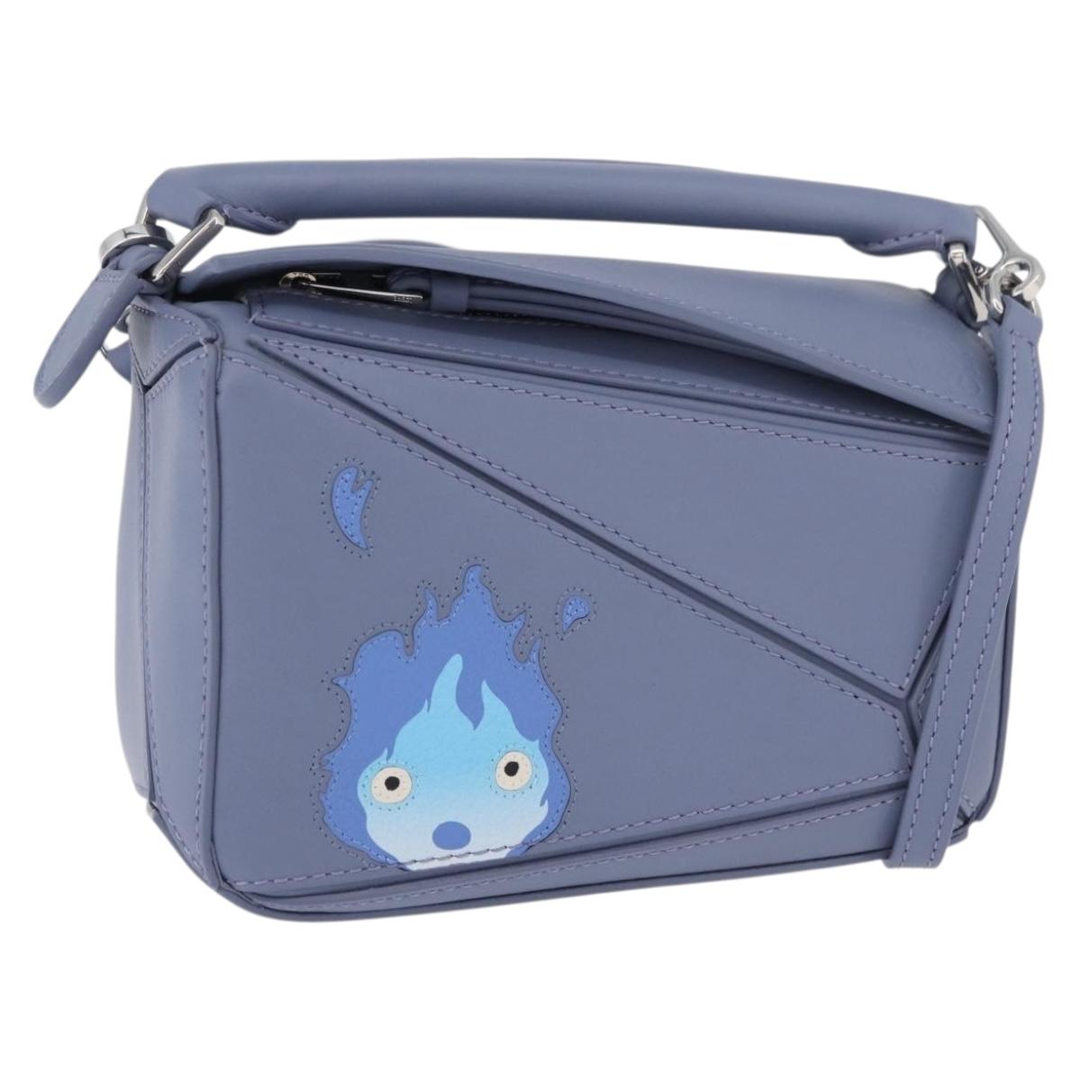 LOEWE Ã Studio Ghibli Howl's Moving Castle Calcifer Puzzle Mini Auth 167230SM
