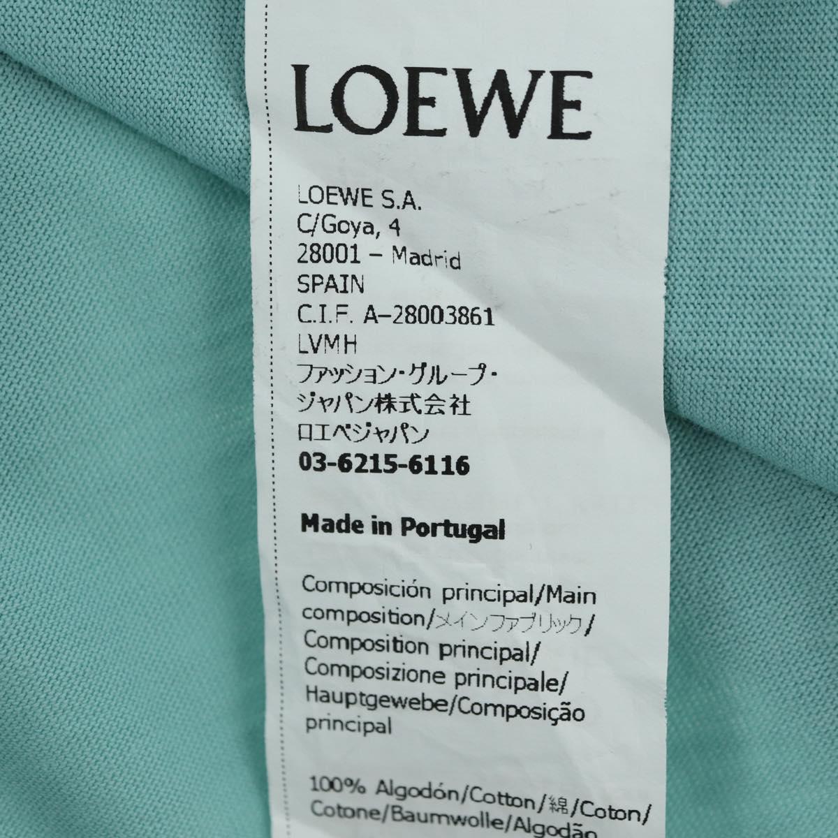LOEWE × Ghibli Baby Mouse & Flybird T Shirt Cotton L Light Blue Auth 167238M